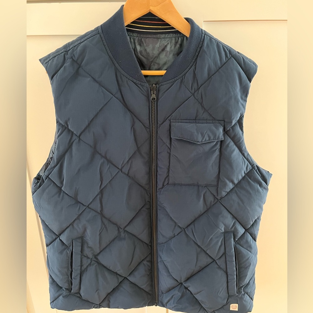 Marine Layer NWT Men’s Large Quilted Puffer Vest